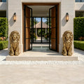 24" Outdoor Lion Statue