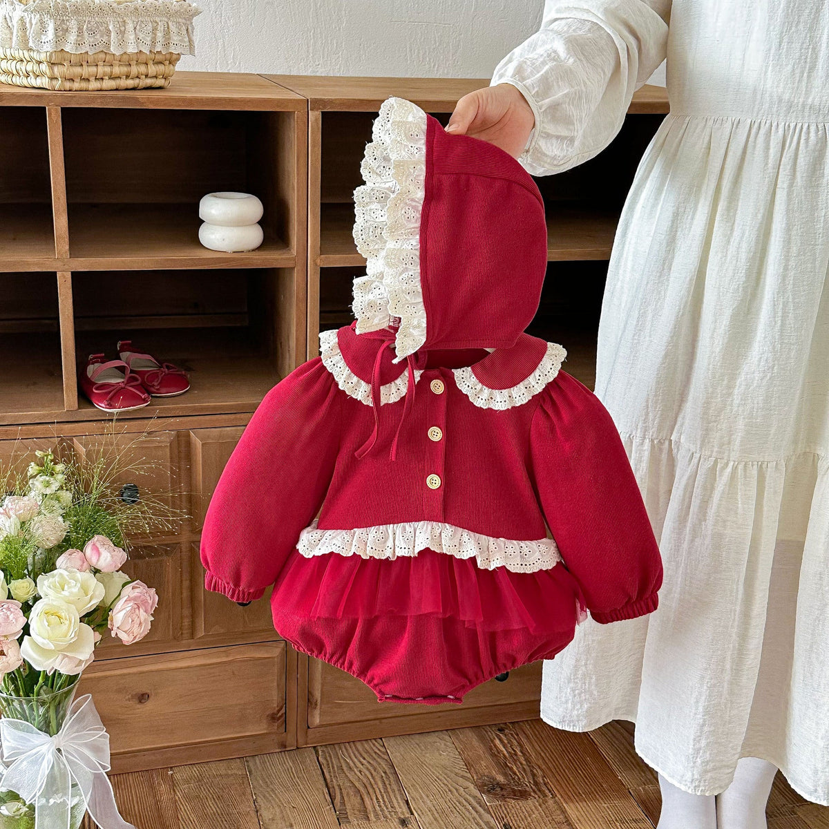 Spring And Autumn Long-Sleeved Baby Onesie
