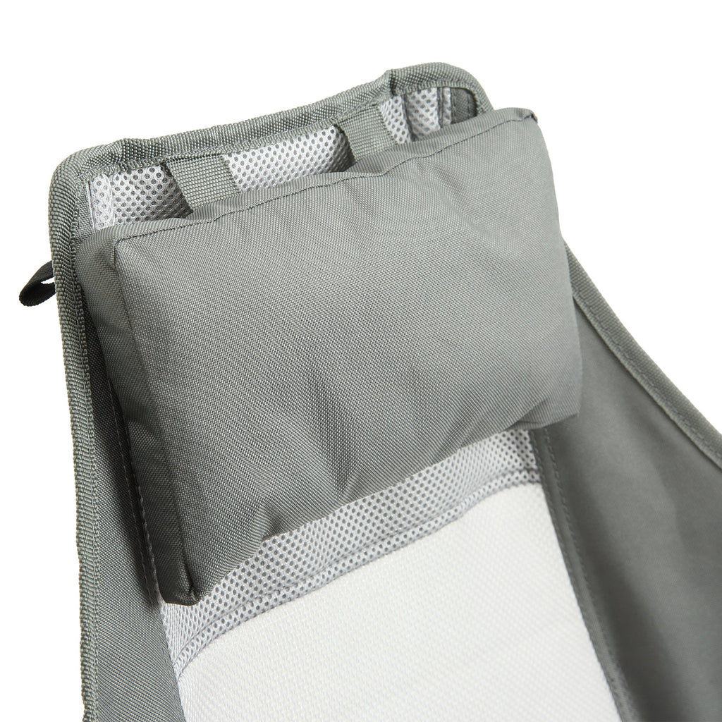 Hammock Camping Chair with Steel Frame - Grey or Black