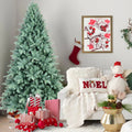 4FT Blue-Green Tint PE/PVC Christmas Tree