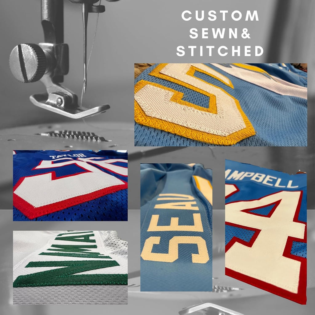 Deion Sanders Jersey Navy Blue Dallas | Unisex Adult Sizes S-5XL Unsigned Custom Sewn Stitched