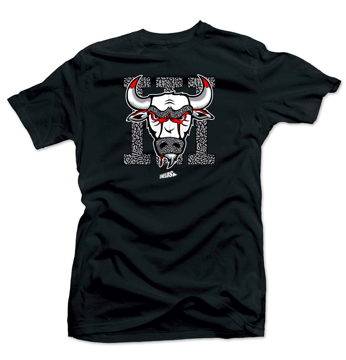 SNELOS Sneaker Outfit Graphic Tee for Men Soft Cotton Streetwear T Shirt Casual Top for Sneaker Lovers