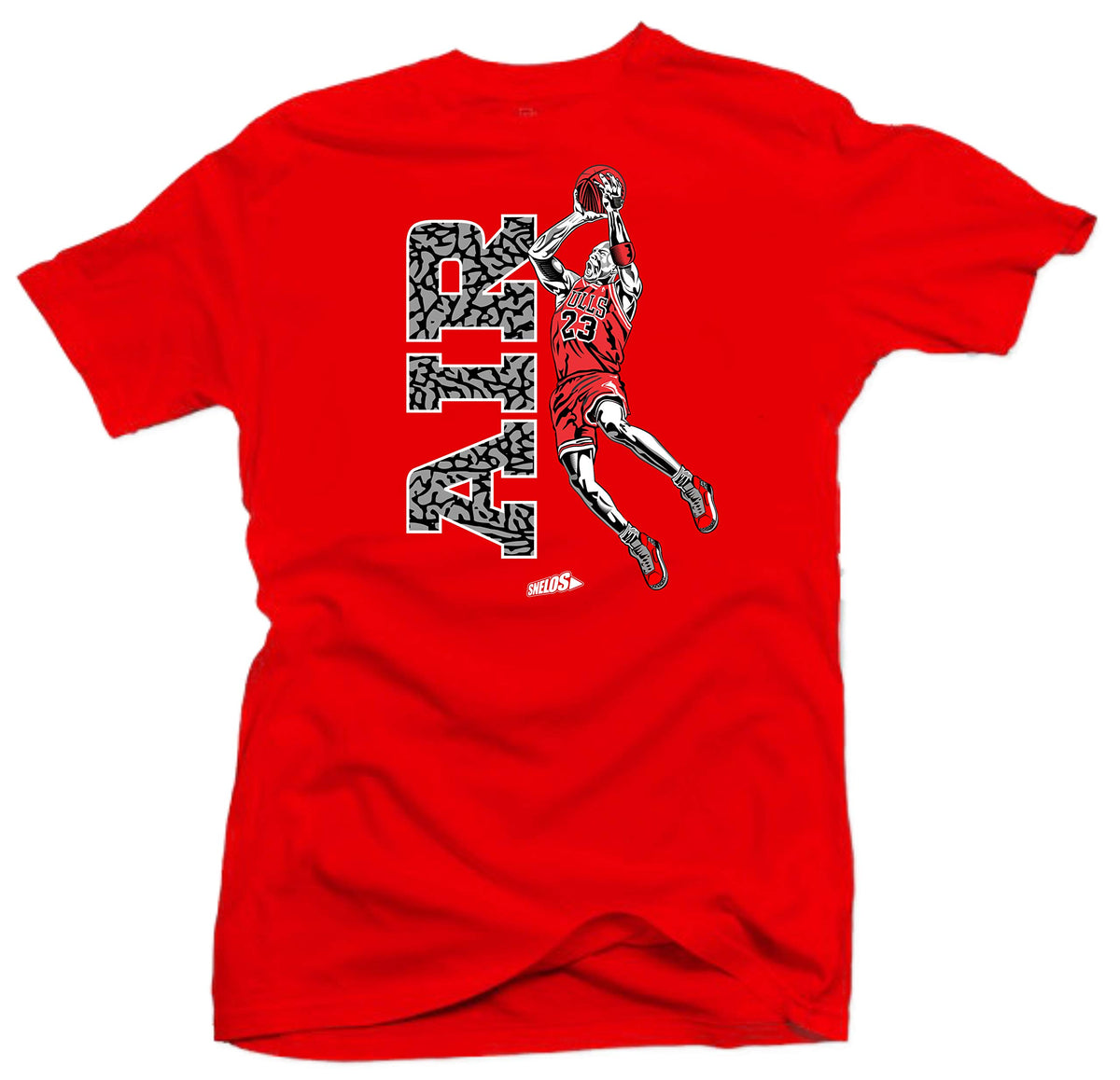 SNELOS Sneaker Outfit Graphic Tee for Men Soft Cotton Streetwear T Shirt Casual Top for Sneaker Lovers