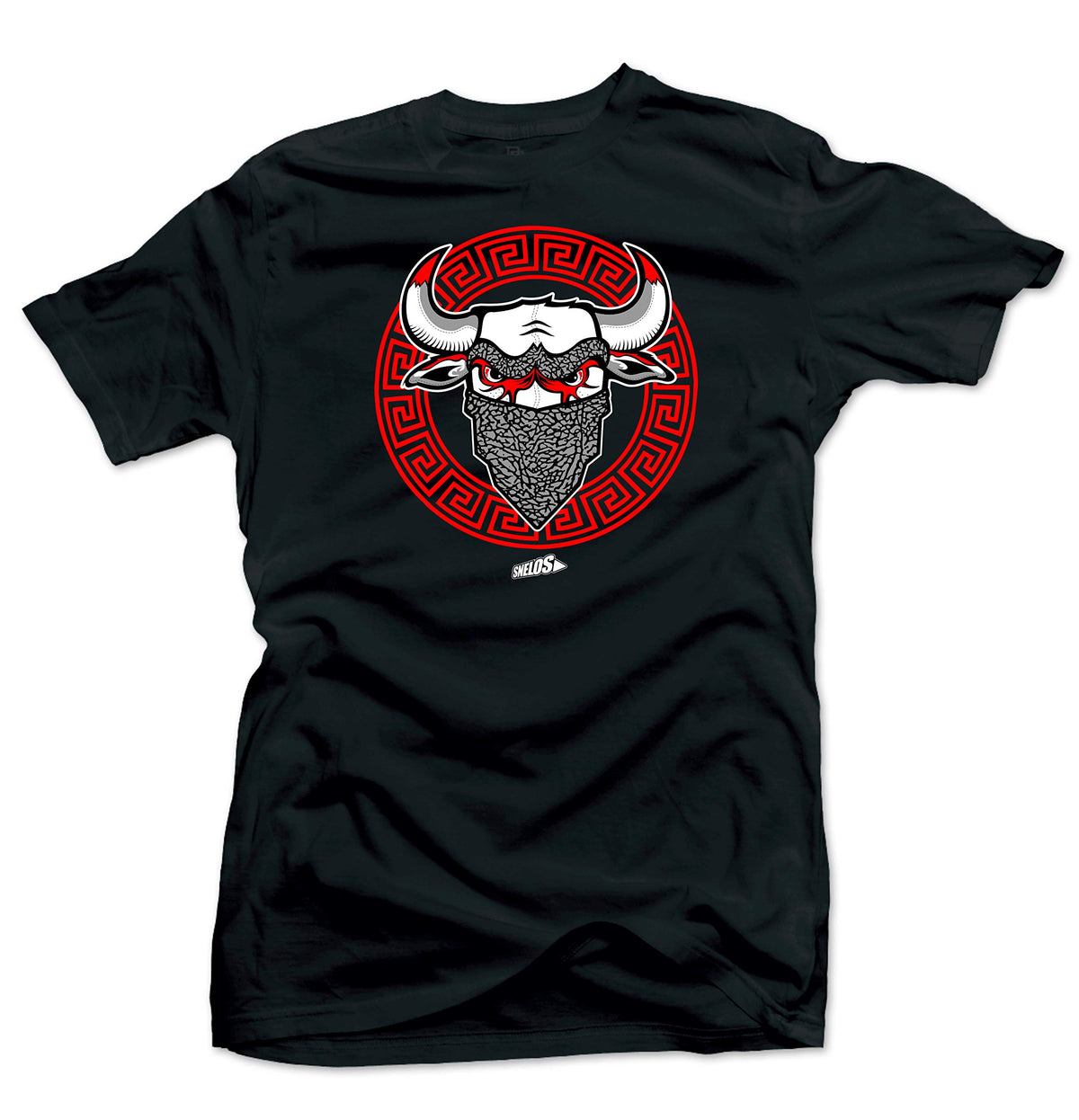 SNELOS Sneaker Outfit Graphic Tee for Men Soft Cotton Streetwear T Shirt Casual Top for Sneaker Lovers