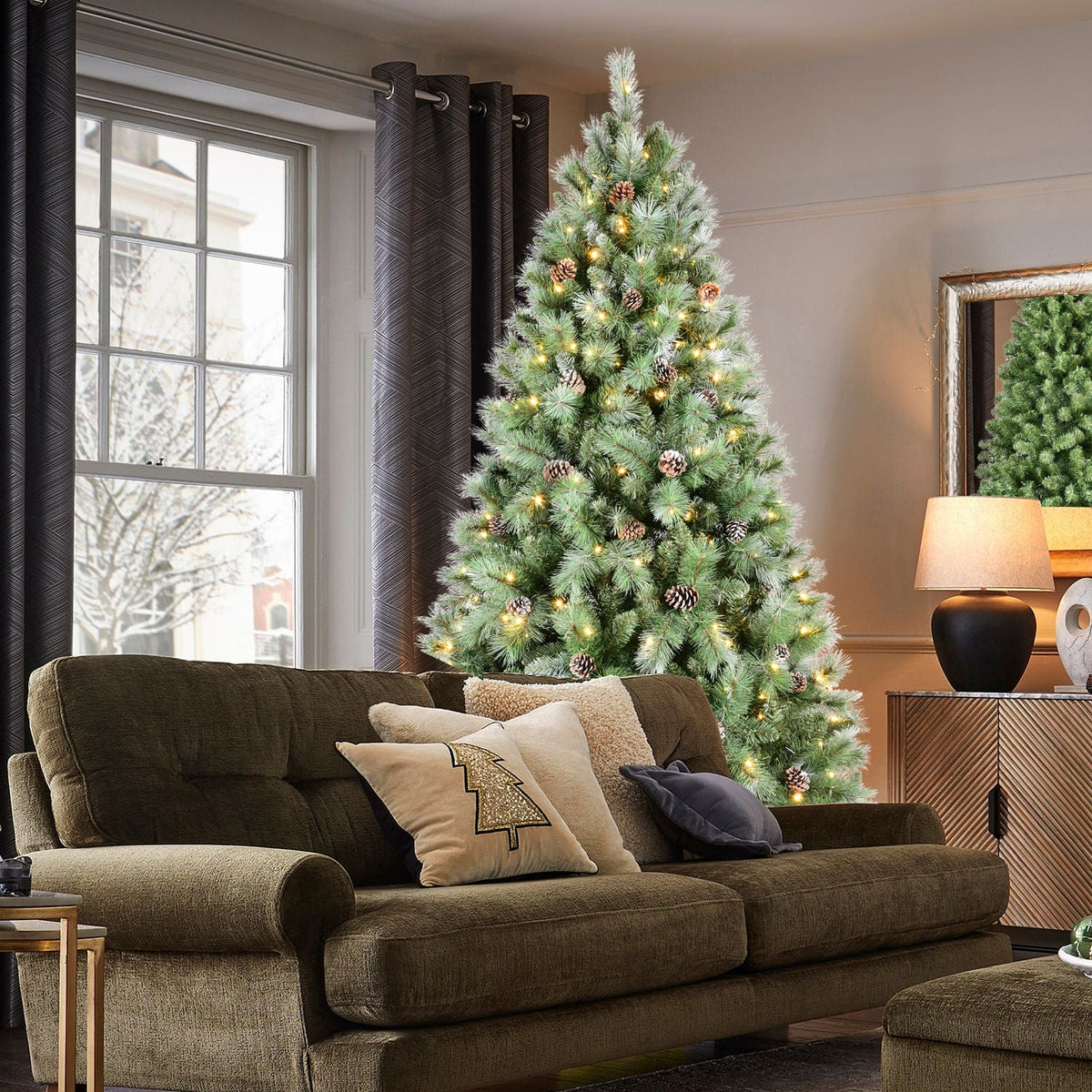 4FT Christmas Tree With 150 Warm Lights