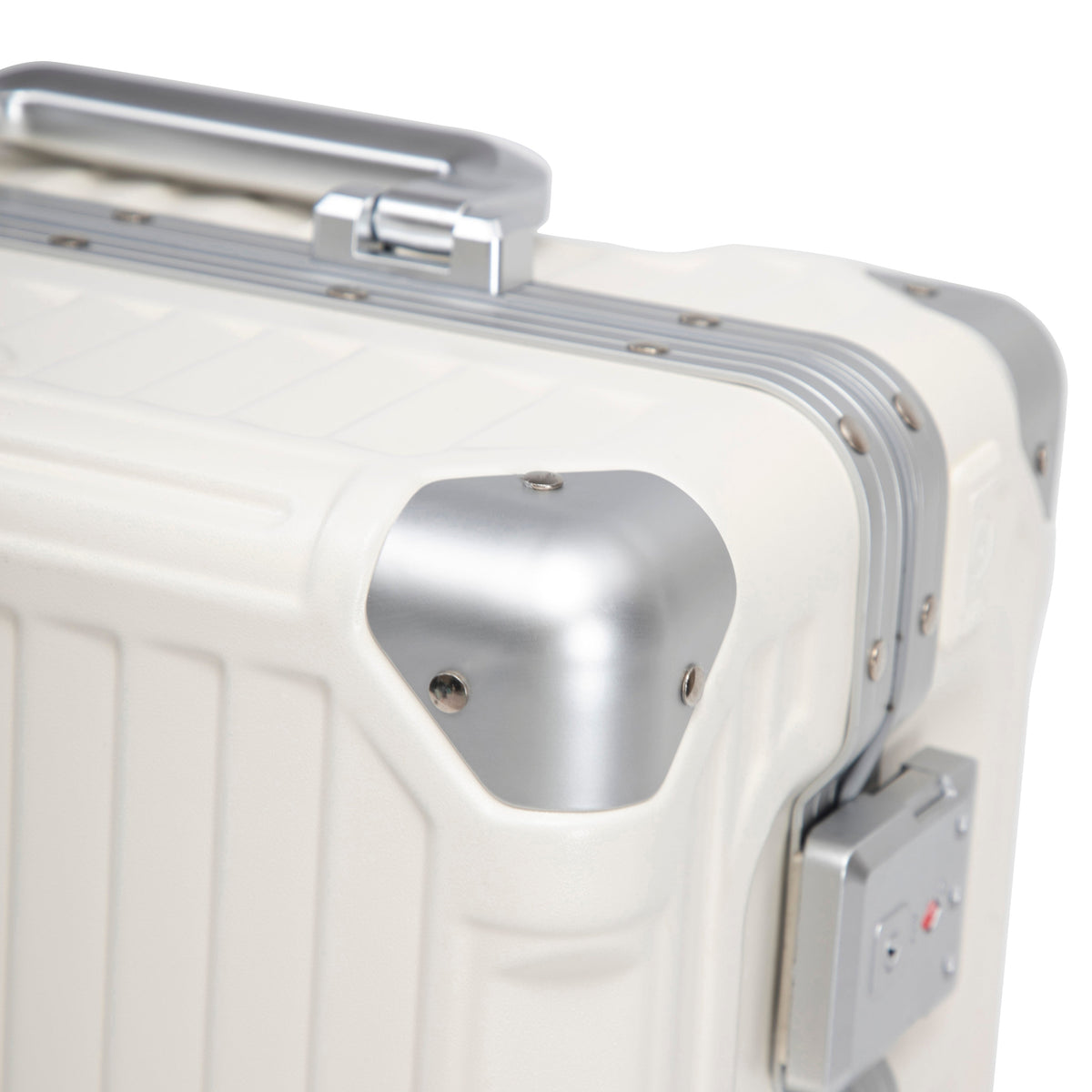 20 Inch Carry On Luggage, Aluminum Frame ABS Hard Shell Suitcase