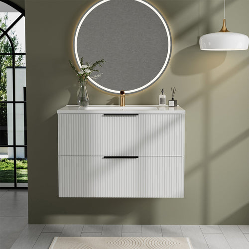 30 Inch Bathroom Vanity Cabinet With Ceramic Sink