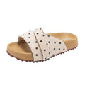Girls' Polka Dot Flip Flops Summer New Design Children's Sandals Baby Girls' Slippers