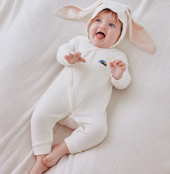 Heat-retaining Baby Onesie Outfit One-month Milestone Warm Underwear