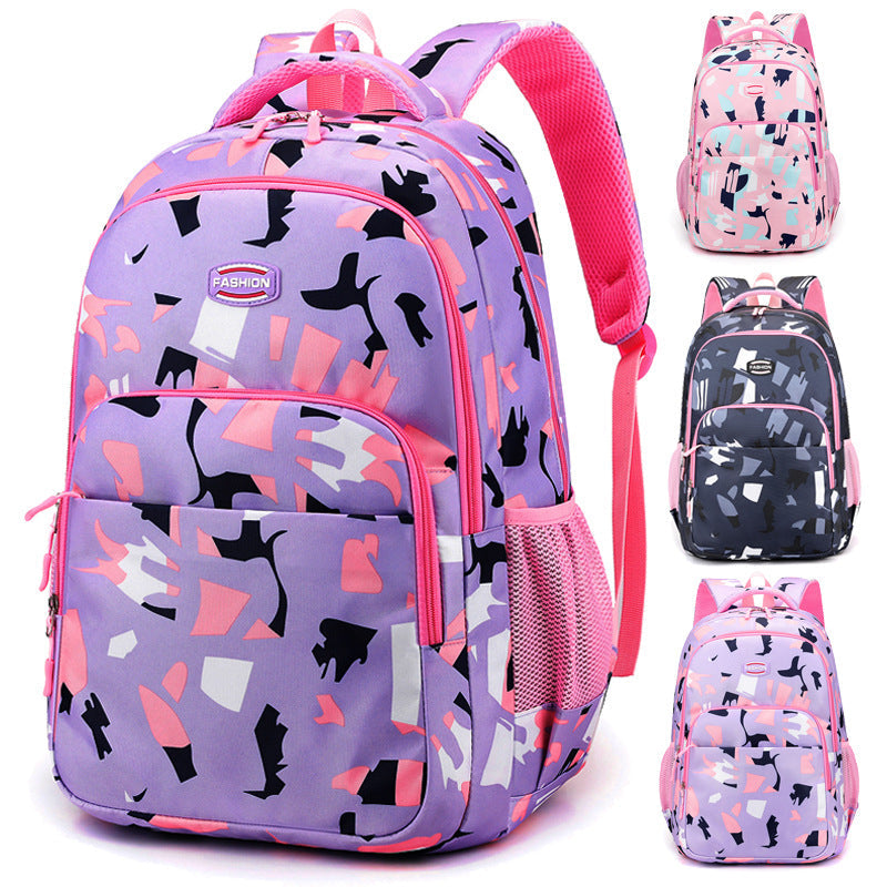 Childrens Backpack Load Reducing And Spine Protecting For Girls