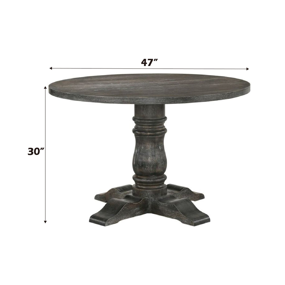 Leventis Weathered Round Dining Table