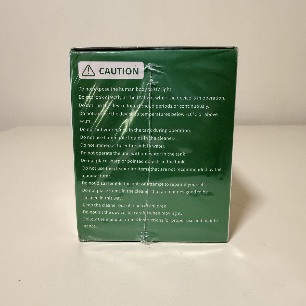 Ultrasonic Jewelry Cleaner with UV-C Light, 350 mL, GH-UC127