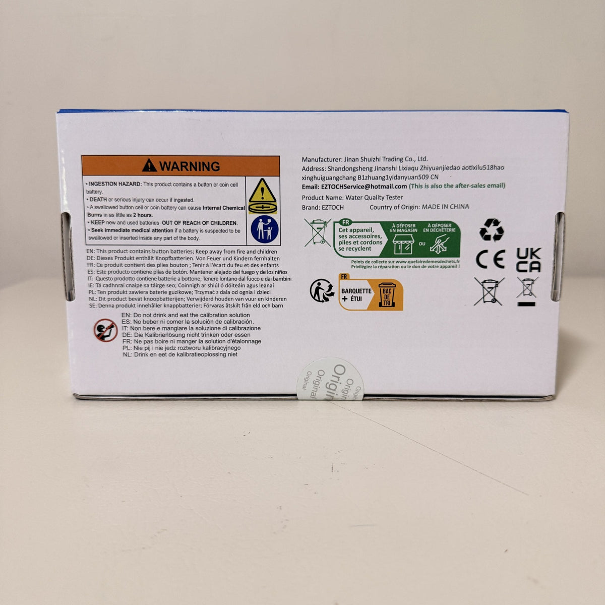 Digital pH and EC Water Quality Tester, Hydroponics, Aquarium, Pool