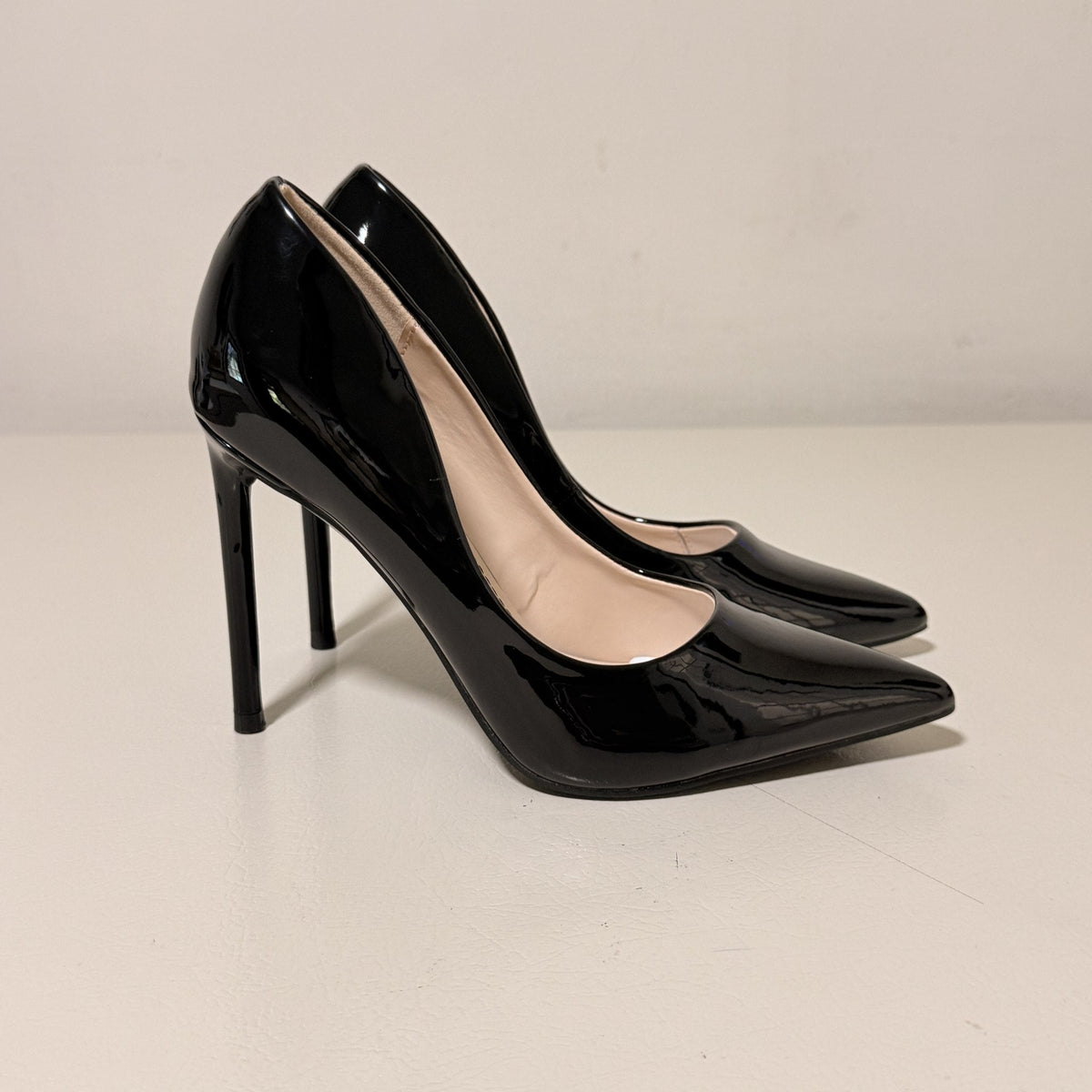 Fashion Nova Always A Classic Stiletto Pumps, Women's US 6, Black