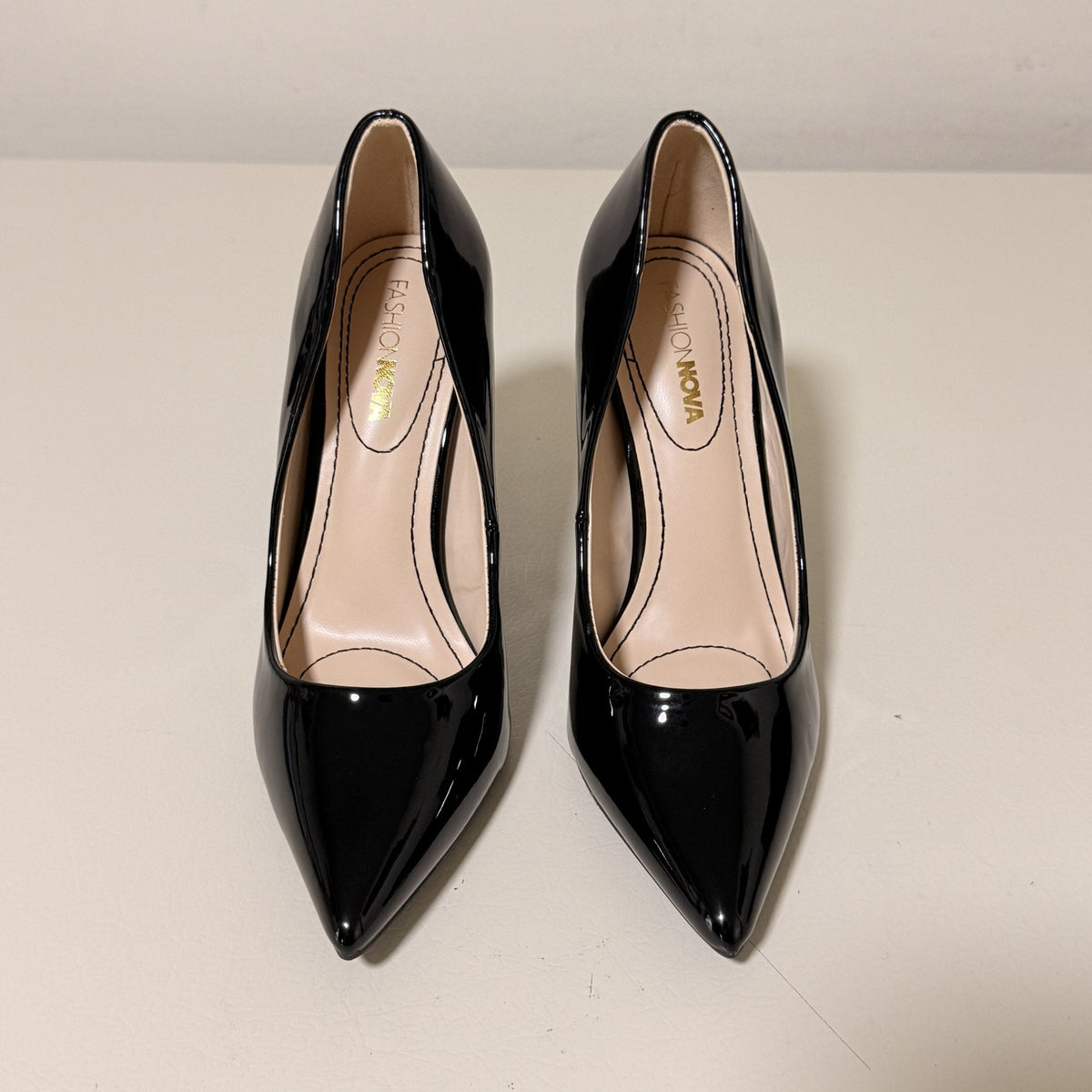 Fashion Nova Always A Classic Stiletto Pumps, Women's US 6, Black