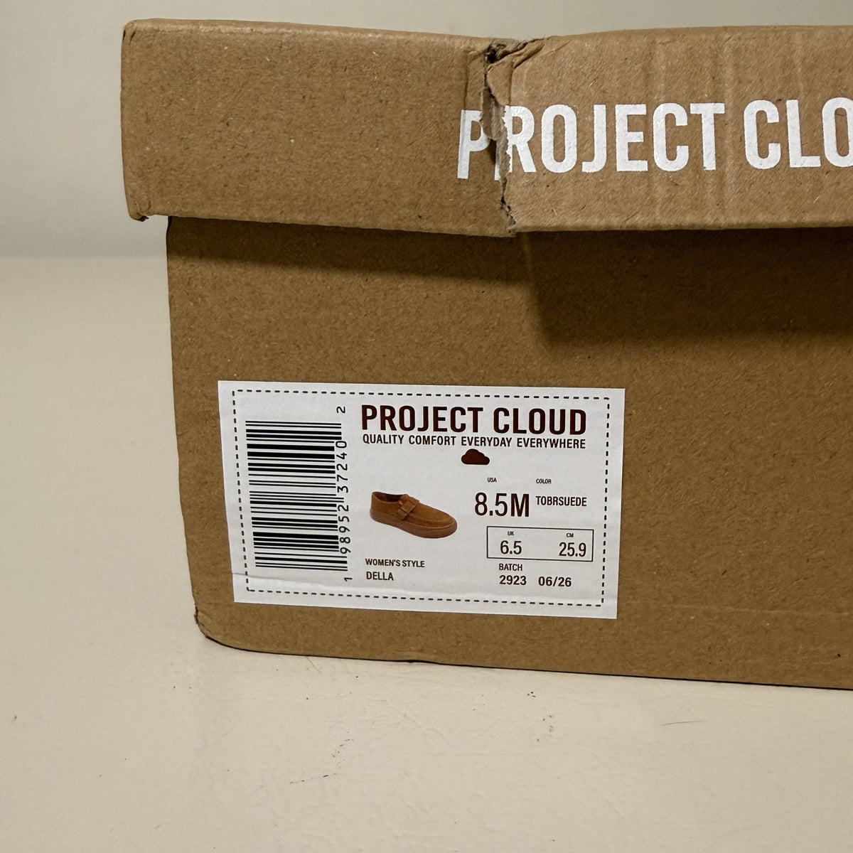 Project Cloud Della Suede Platform Loafers, Women's US 8.5, Brown
