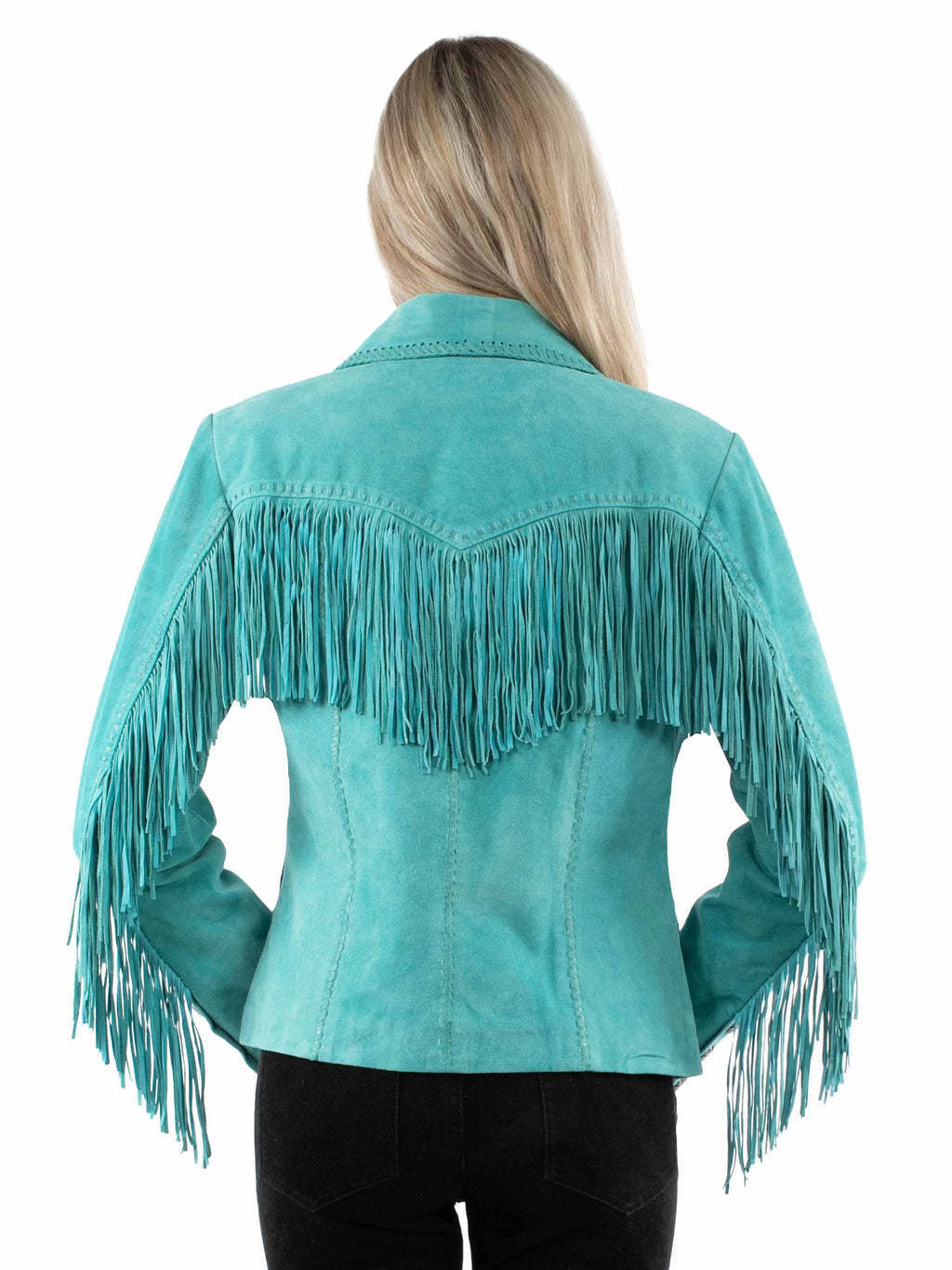 Scully Vintage Fringe - Women's Leather Jacket