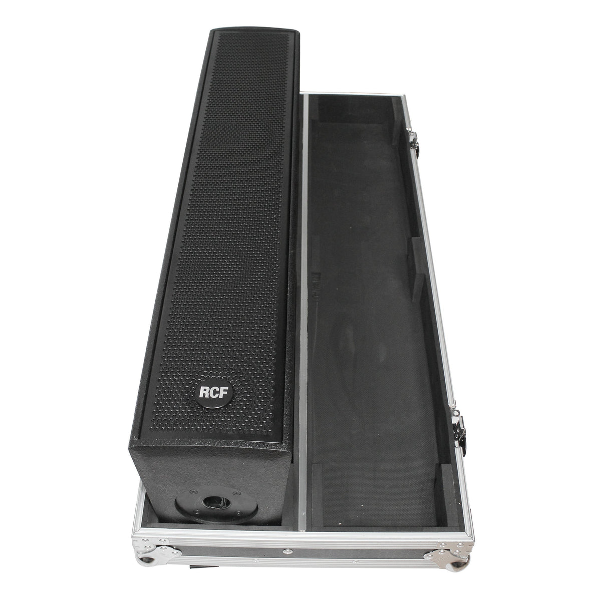 ProX XS-RCF-NXL24A - Flight Case for Two RCF NX L24-A MK2 Column Array Speakers W/4 Inch Casters