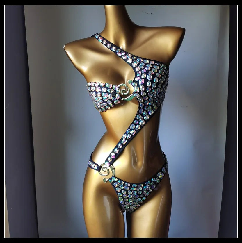 Showgirl Body Jewelry Chain | Stage & Dance Costume Accessory