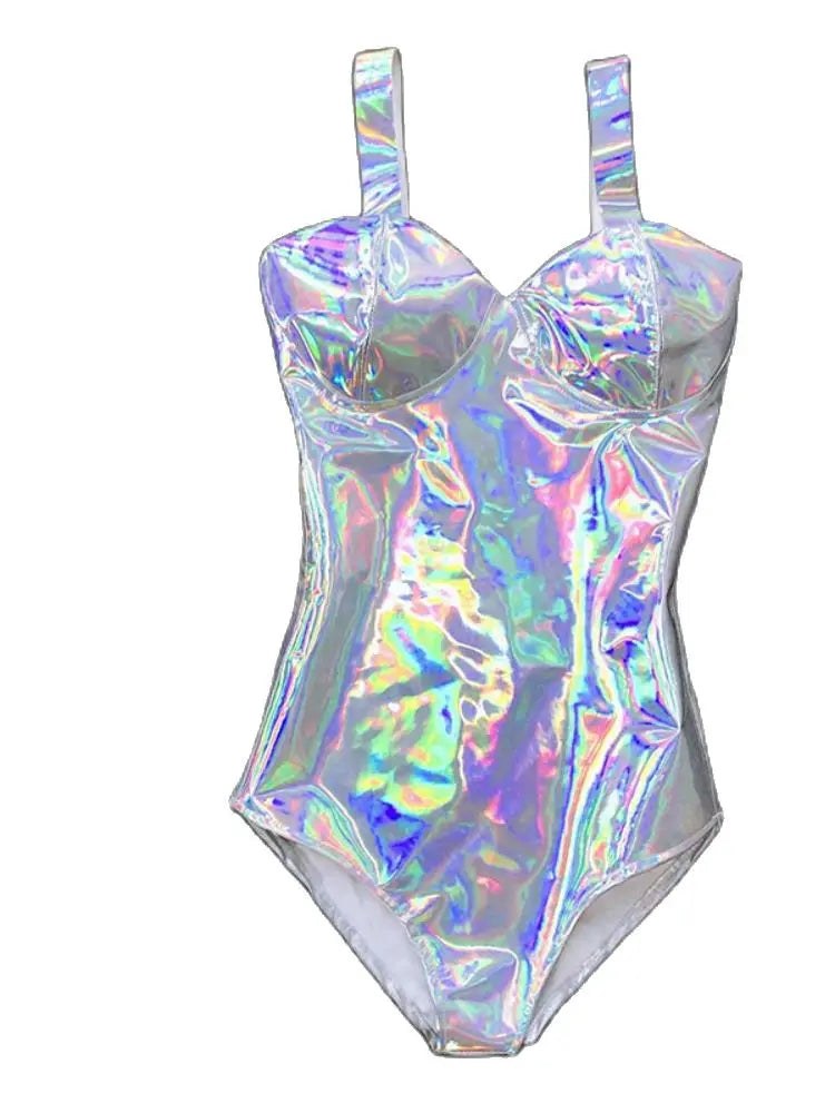 Showgirl Stage Bodysuit Set | Cabaret & Dance Performance Costume