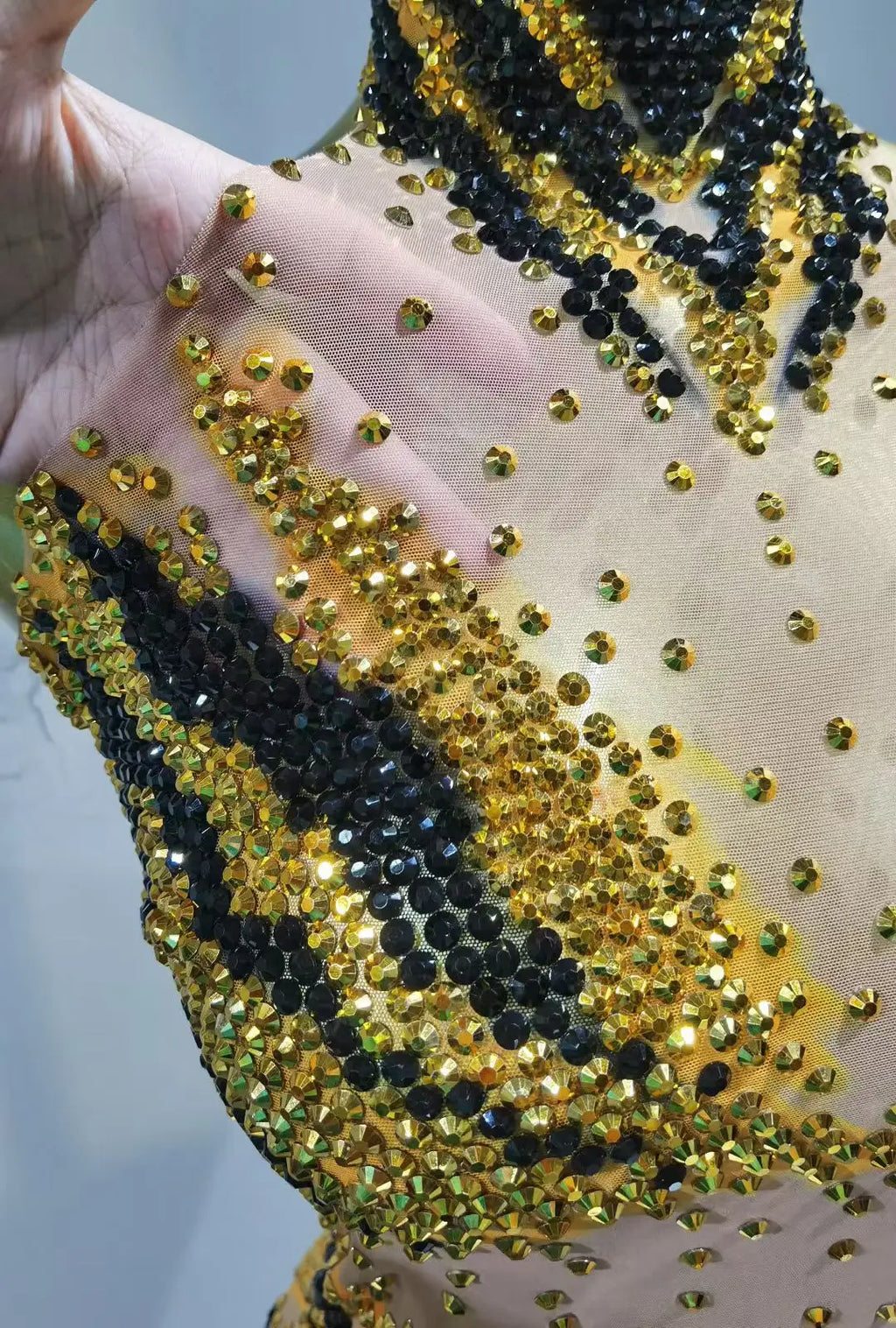 Sequin Showgirl Bodysuit Costume