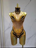 Sequin Showgirl Bodysuit Costume