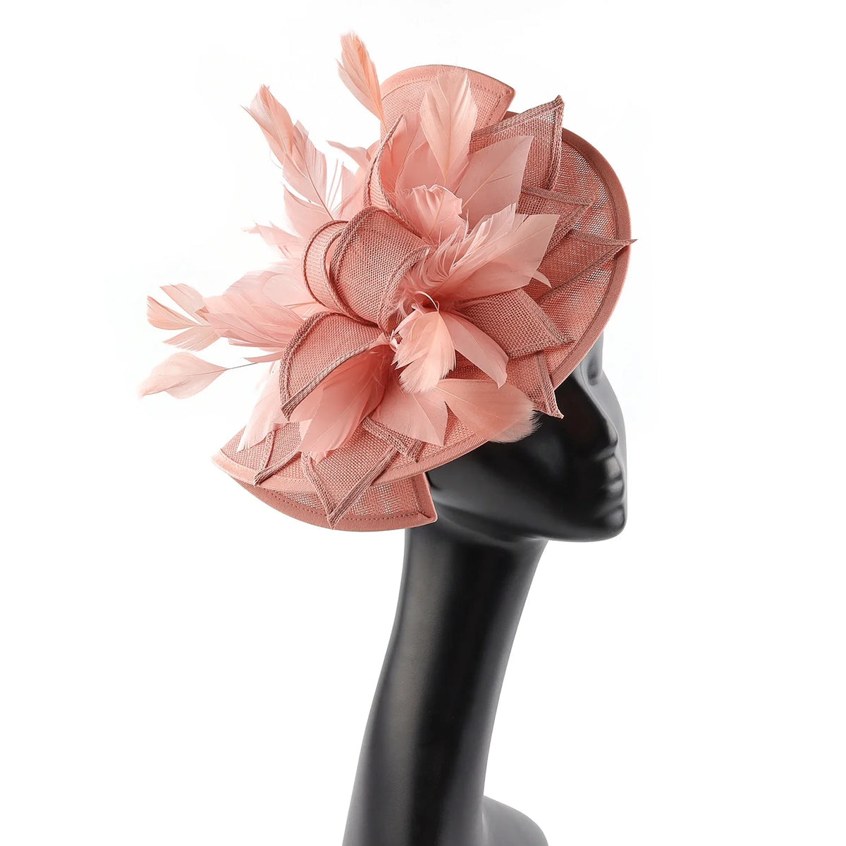 Showgirl Feather Fascinator Headband | Statement Party & Derby Hat