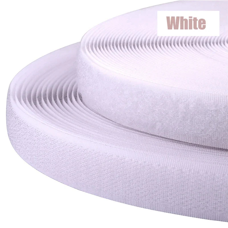 10Meters/Pair Colorful 20mm Wide Hook and Loop Fastener Tape Non-Adhesive Sewing Supplies