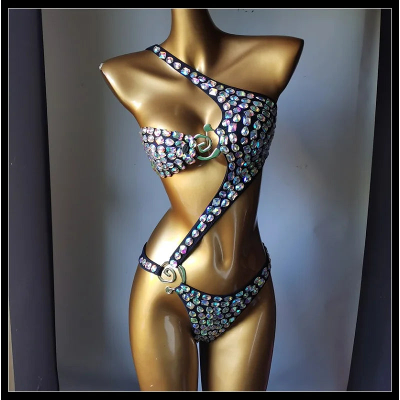 Showgirl Body Jewelry Chain | Stage & Dance Costume Accessory