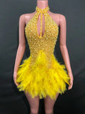 Women's Showgirl Stage Wear Costume | Performance Outfit