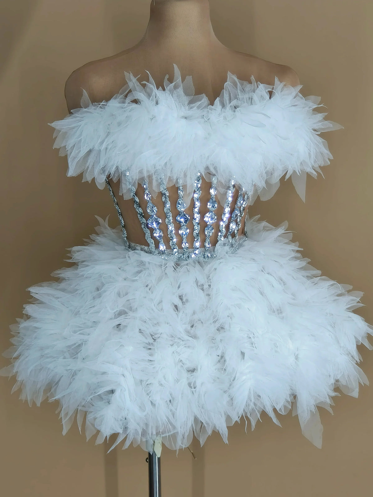 Women's Two-Piece Top and Skirt Set | Party & Performance Outfit