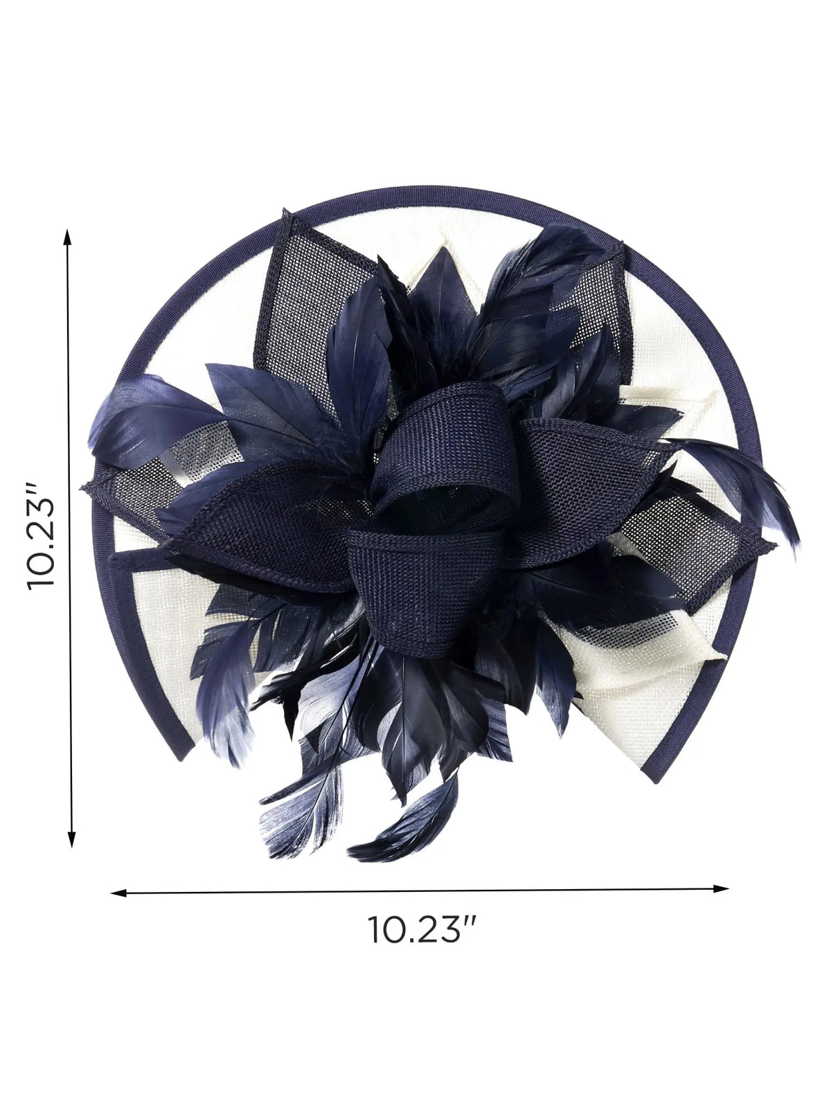 Showgirl Feather Fascinator Headband | Statement Party & Derby Hat