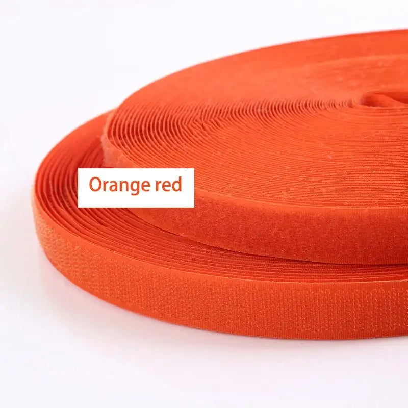 10Meters/Pair Colorful 20mm Wide Hook and Loop Fastener Tape Non-Adhesive Sewing Supplies