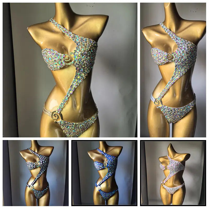 Showgirl Body Jewelry Chain | Stage & Dance Costume Accessory