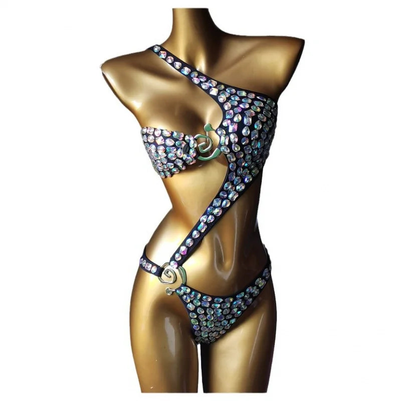 Showgirl Body Jewelry Chain | Stage & Dance Costume Accessory