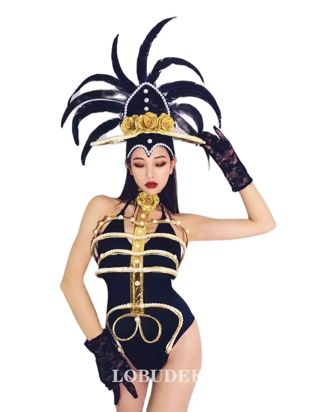 Women's Dai Dance Costume for Stage & Performance