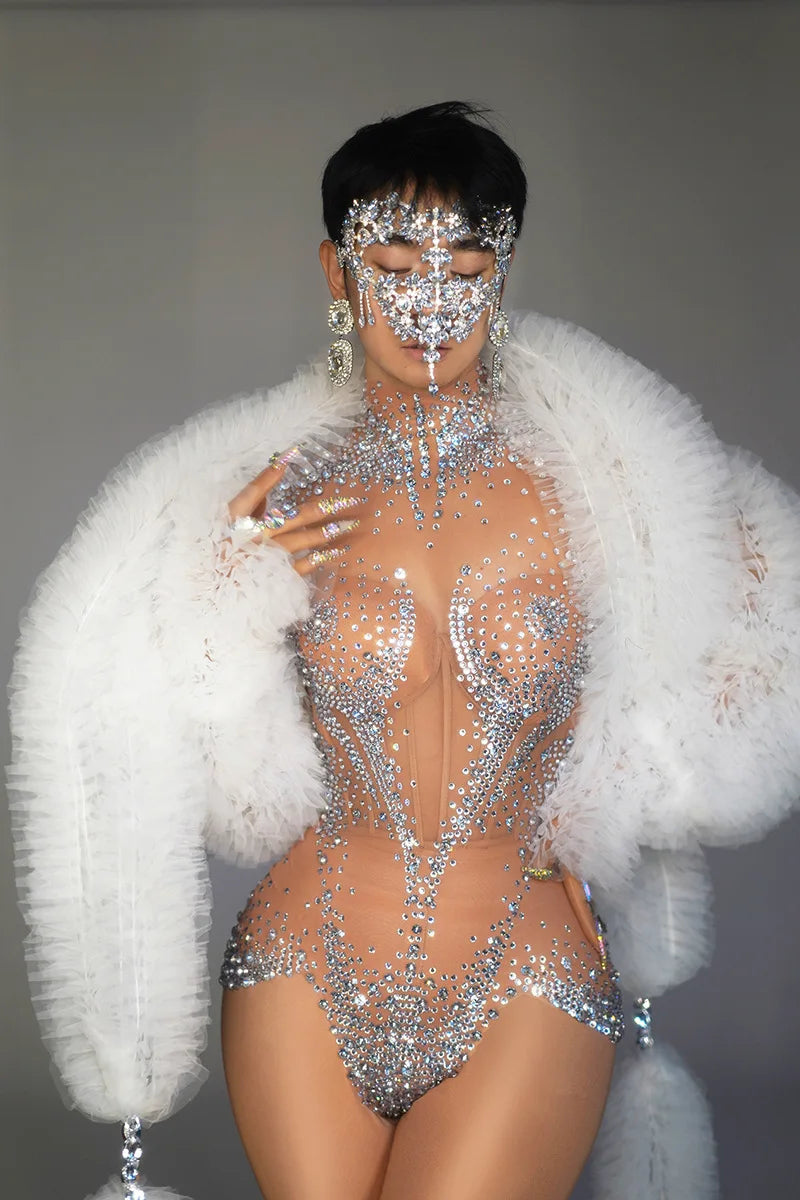 Women's Stage Performance Outfit | Party Jackets, Mini Dresses & Bodysuit