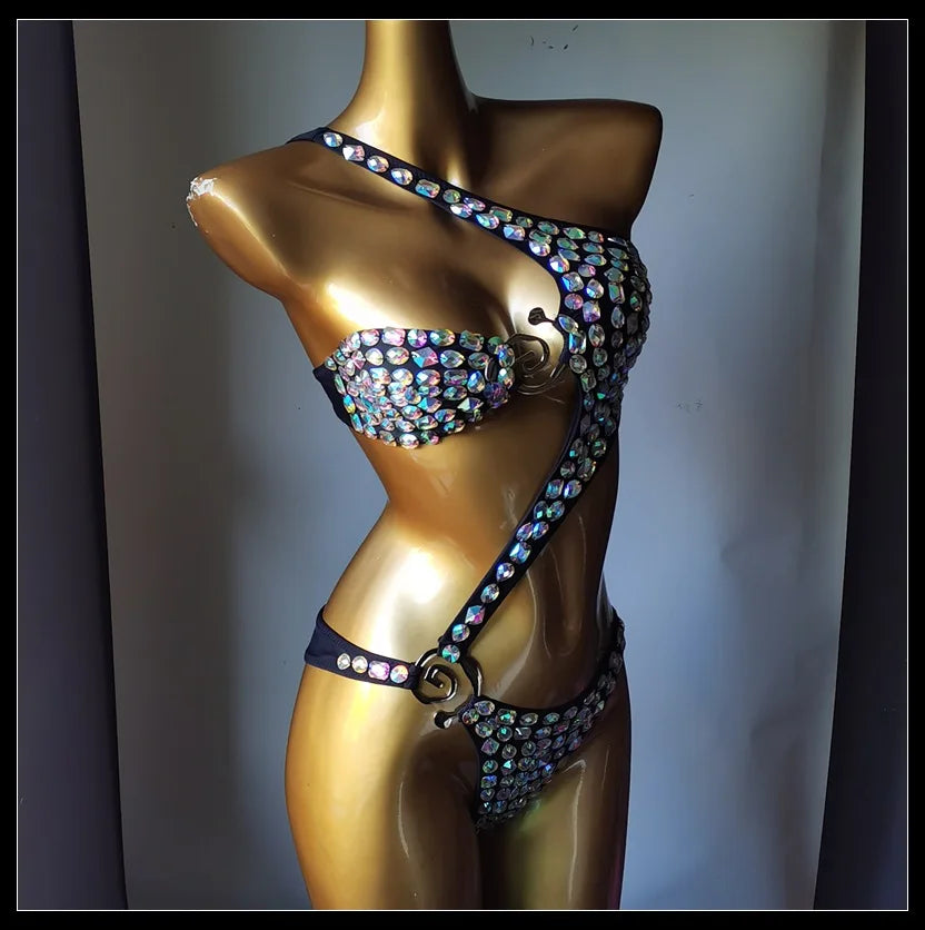 Showgirl Body Jewelry Chain | Stage & Dance Costume Accessory