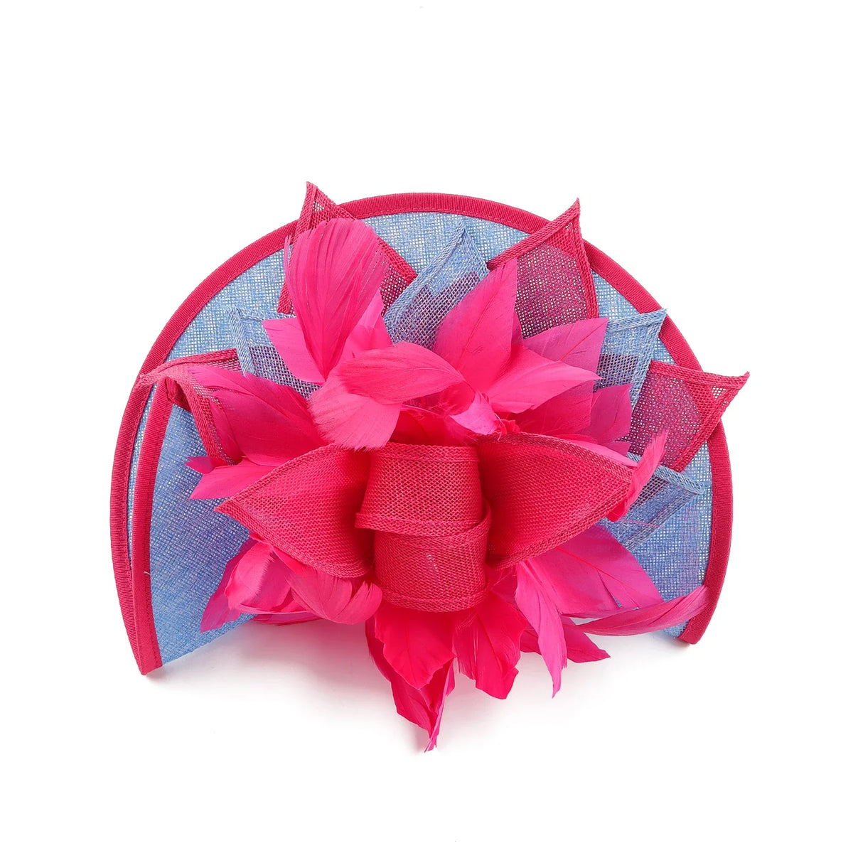 Showgirl Feather Fascinator Headband | Statement Party & Derby Hat