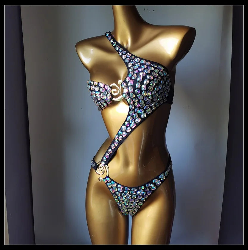 Showgirl Body Jewelry Chain | Stage & Dance Costume Accessory