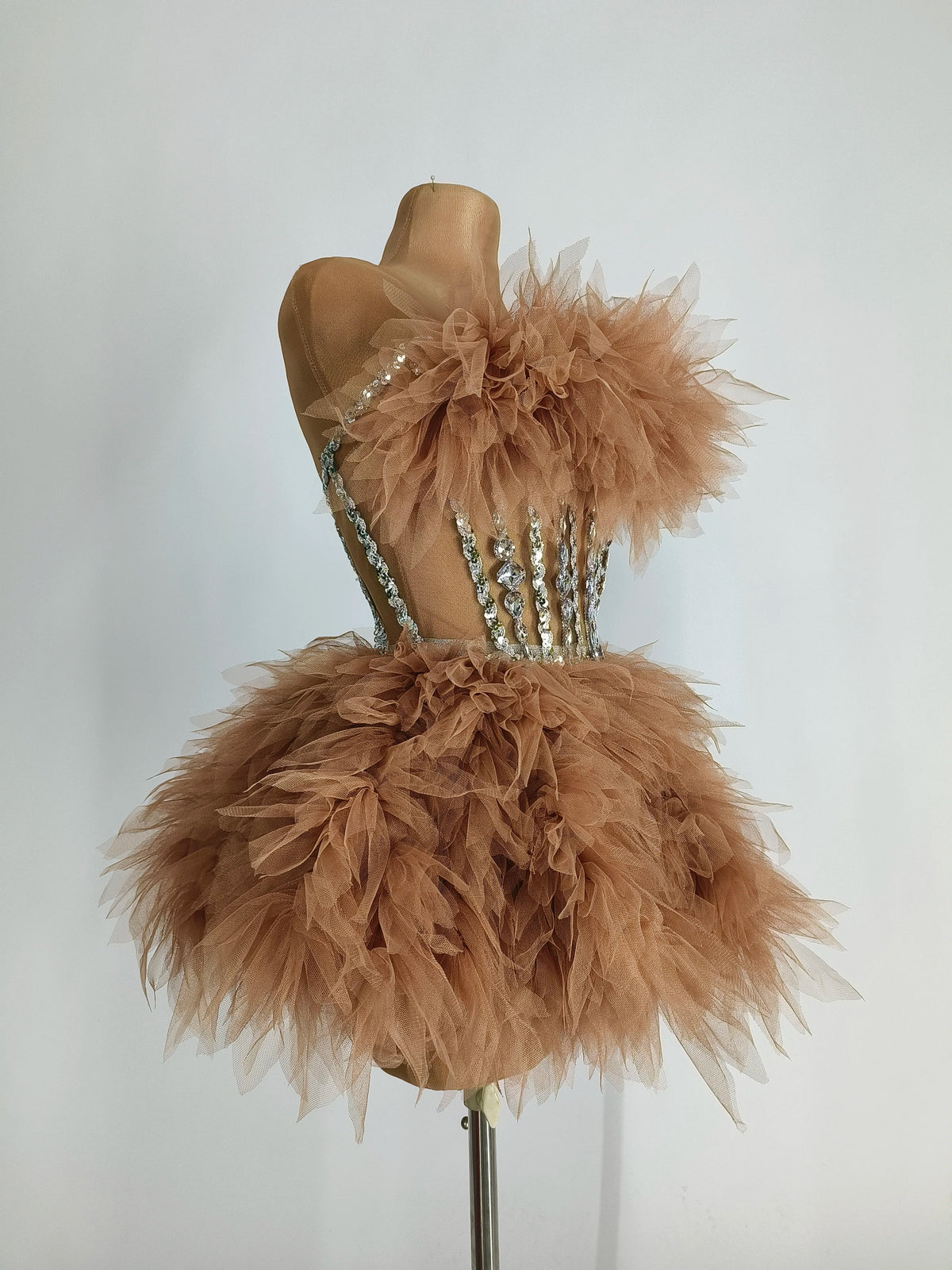 Women's Two-Piece Top and Skirt Set | Party & Performance Outfit