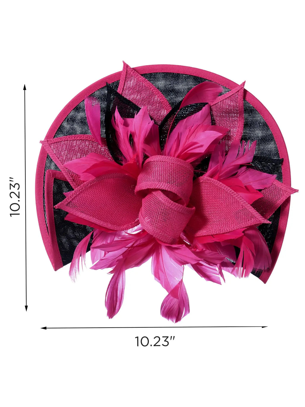 Showgirl Feather Fascinator Headband | Statement Party & Derby Hat