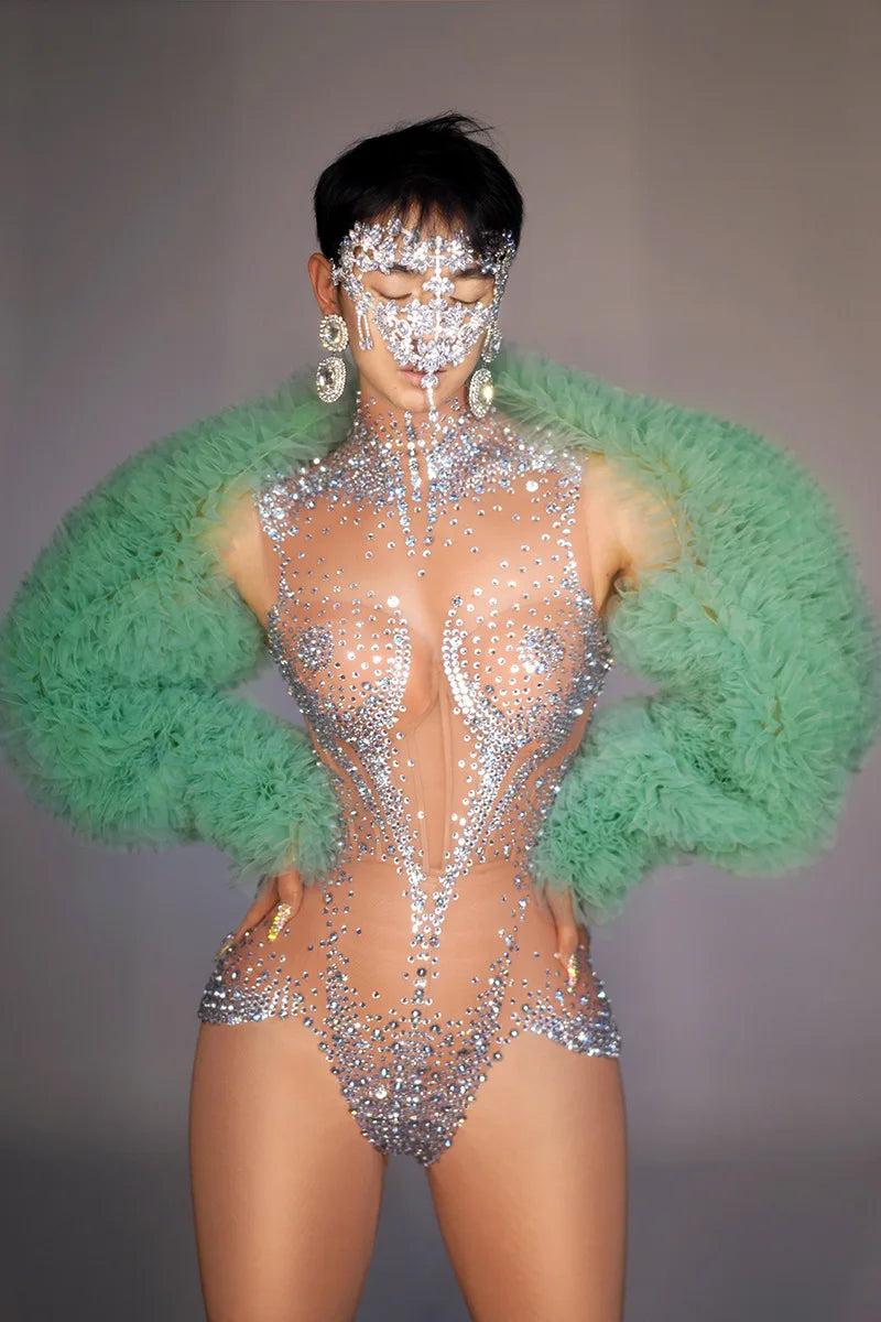 Women's Stage Performance Outfit | Party Jackets, Mini Dresses & Bodysuit