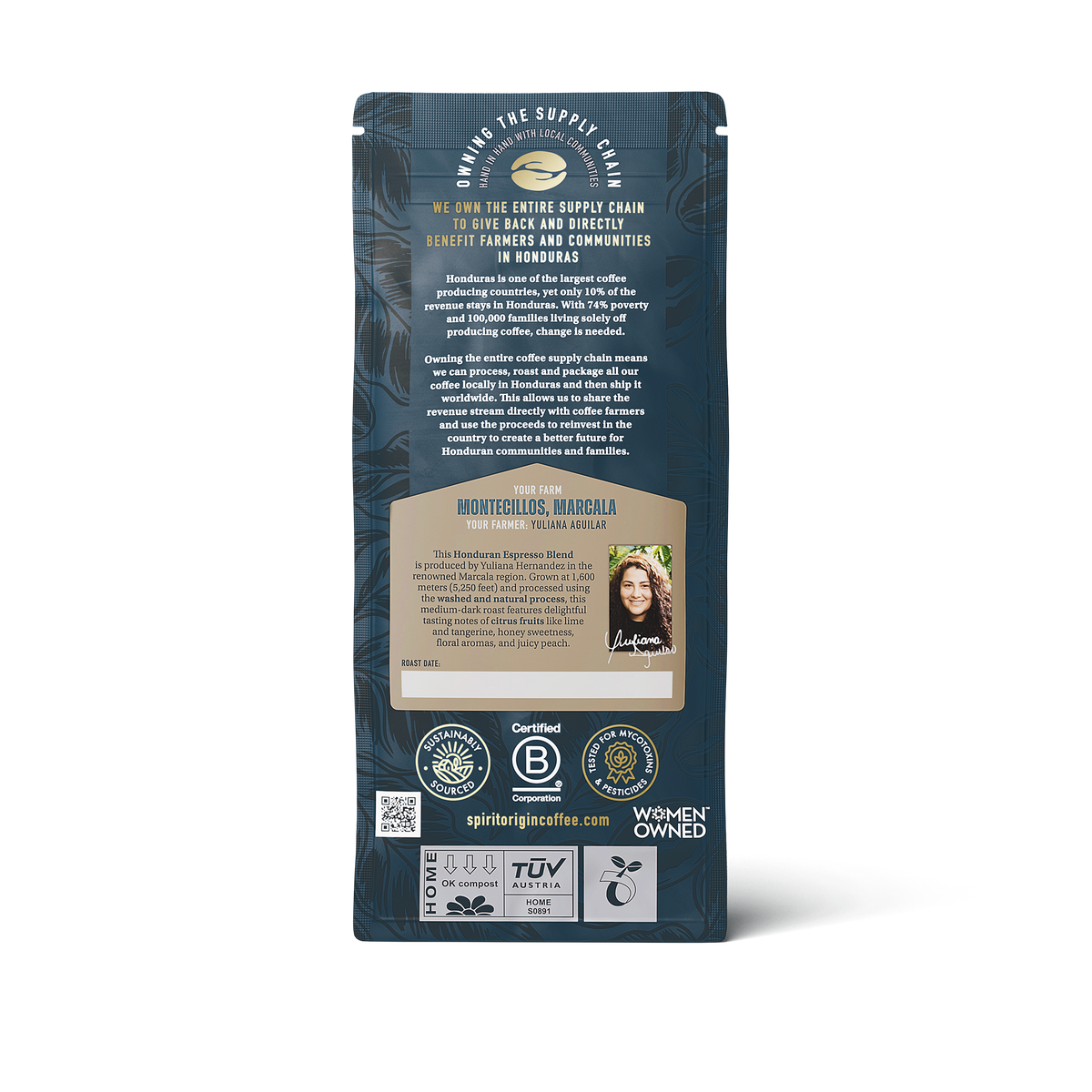 Honduran Espresso Blend – Medium-Dark Roast Specialty Coffee, 50g Sample
