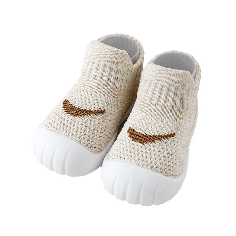 Springautumn First-walking Shoes For Baby Boys And Girls Breathable, With Soft Soles