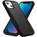 Entronix Case Compatible with iPhone 13 - Soft-Touch Dual-Layer Sleek Cover