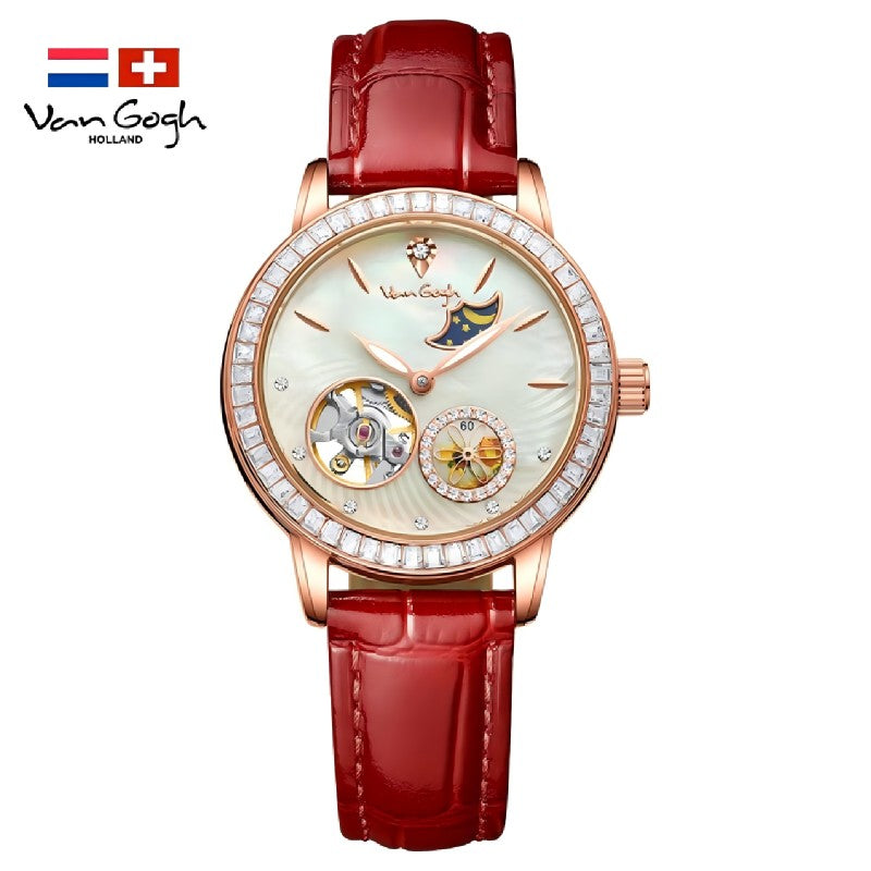 VAN GOGH Automatic Mechanical  New Women's Mechanical Sunflower