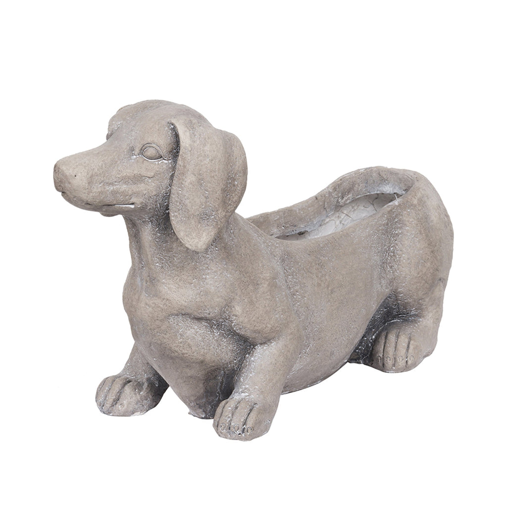 Manon Dog Planter Garden Decor