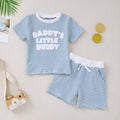 Embroidered Short-sleeve Hoodie And Shorts Two-piece Set