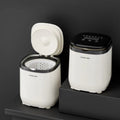 Color: Beige, Electrical outlet: US - Automatic In-and-out Water Mini Washing Machine
